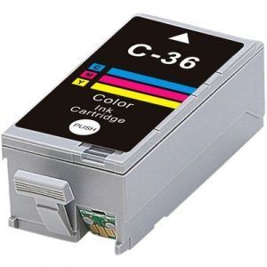 Cartucho Tricolor Compatible Canon CLI-36