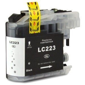 Cartucho Negro Brother LC223 Compatible