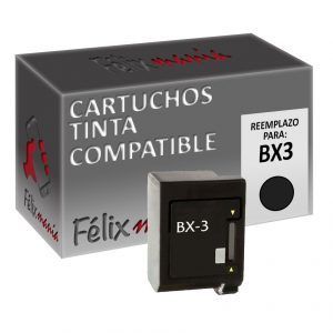 Cartucho Negro Compatible Canon BX3