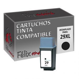 Cartucho Negro Compatible HP 29XL
