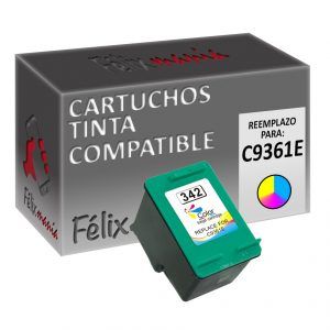 Cartucho Tricolor Compatible HP 342XL