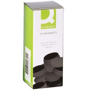 Imanes para sujecion ideal para pizarra magneticas 20 mm negro