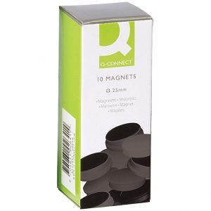 Imanes para sujecion ideal para pizarra magneticas 25 mm negro