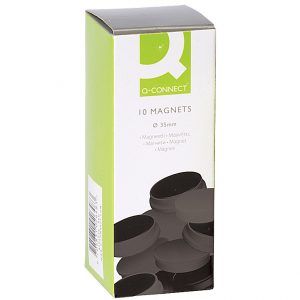 Imanes para sujecion ideal para pizarra magneticas 35 mm negro