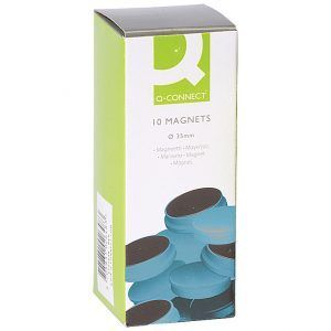 Imanes para sujecion ideal para pizarra magneticas 35 mm azul
