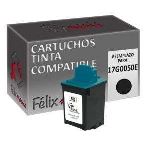 Cartucho Negro Compatible Lexmark N? 50 / 17G0050E