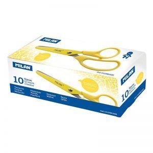 MILAN Tijeras Basic Colours Punta Redondeada 13,4cm