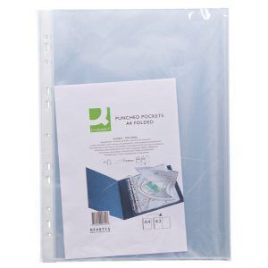 Q Connect Funda Multitaladro A4 80 mc Cristal Apertura Superior Lateral izq 25 ud