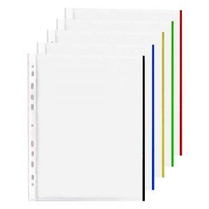 Q Connect Funda Multitaladro A4 70µ Borde Color