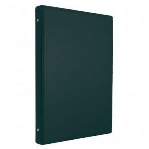 Carpeta PVC Folio 4 anillas 25 mm Negro