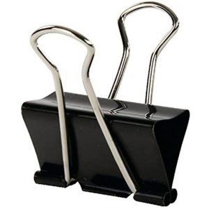 Pinza metalica reversible n.4 41 mm caja de 10 unidades.