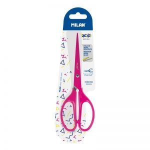 Tijeras de oficina ACID rosa17 cm (Blister 1 ud)