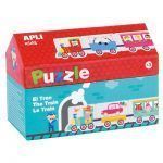 APLI Puzzle casita Tren APLI Puzzle casita Tren
