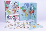 APLI Juego Magnets Mapamundi
