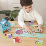 APLI Puzzle casita Safari