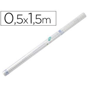 Forralibros Adhesivo removible Rollo 0,50x1,5m (25 ud.)