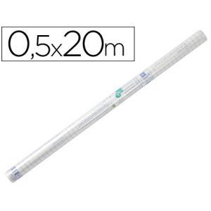 Liderpapel Forralibros Adhesivo Removible Rollo
