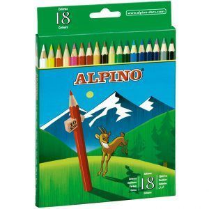 Lapices de colores Largos (18 ud.)