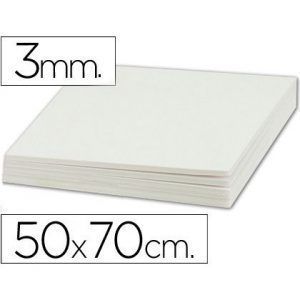 Cartón pluma 3mm Doble cara 50x70 (10 ud.)