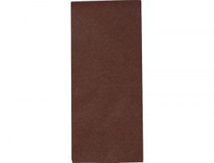 Papel seda 52x76cm Marrón (5 hojas)