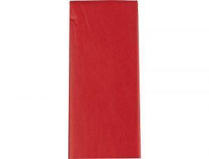 Papel seda 52x76cm Rojo (5 hojas)