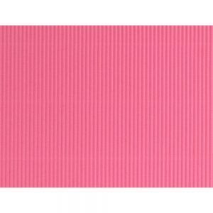 Cartón ondulado 50x70cm Rosa (10 hojas)