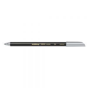 Rotulador edding 1200 plata punta fibra 0.5mm (10 Ud.)