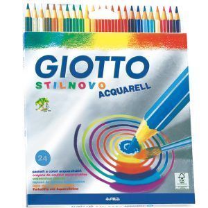 GIOTTO Lápices de Colores Acuarelables