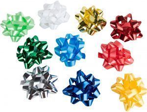Liderpapel Lazo Fantasía 6,5cm Surtido Metalizado (100 ud.)
