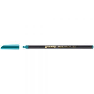 Rotulador edding 1200 verde metalizado punta fibra 0.5mm (10 Ud.)
