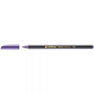 Rotulador edding 1200 Lila metalizado punta fibra 0.5mm (10 Ud.)