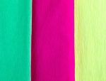Liderpapel Papel Crespón 0.50x2.5m 34g/m2 Amarillo Fluorescente