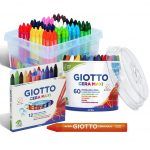 GIOTTO Lápices de Cera Maxi