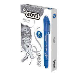 Barra maquillaje Twist Make-up Azul (Caja 5 ud.)