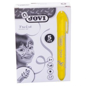 Barra maquillaje Twist Make-up Amarillo (Caja 5 ud.)