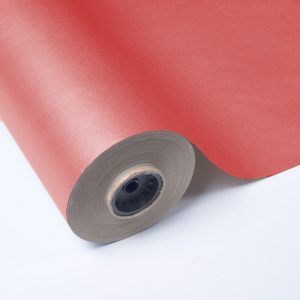 Bobina Kraft de Mostrador 0.62x150m Rojo