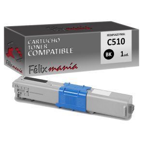 Toner Negro Compatible Oki C510