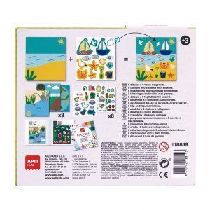 APLI Juego de Gomets Bosque