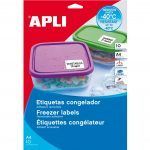 APLI Etiquetas Adhesivas para Congelador A4