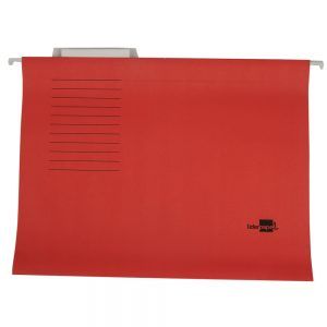 Liderpapel Carpeta Colgante Kraft Varillas Metálicas