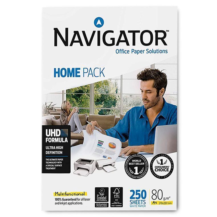 Navigator Folios DIN A4 Papel Fotocopiadora Navigator Folios DIN A4 Papel Fotocopiadora