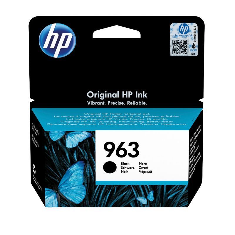 HP 963 Negro Cartucho de Tinta Original HP 963 Negro Cartucho de Tinta Original