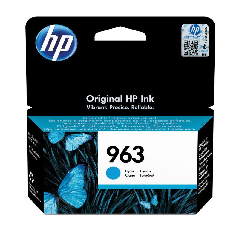 HP 963 Cyan Cartucho de Tinta Original HP 963 Cyan Cartucho de Tinta Original