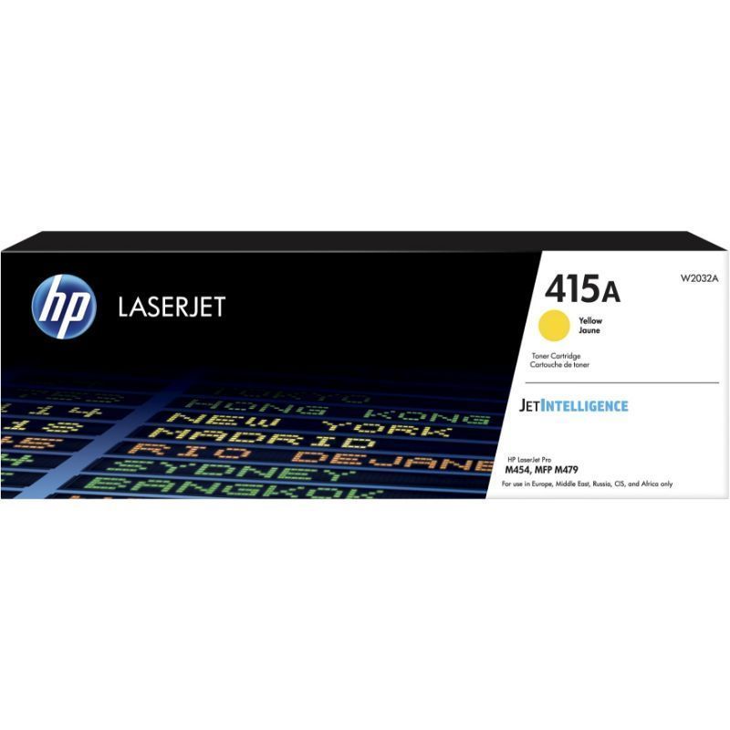 HP W2032A Amarillo Cartucho de Toner Original - 415A HP W2032A Amarillo Cartucho de Toner Original - 415A