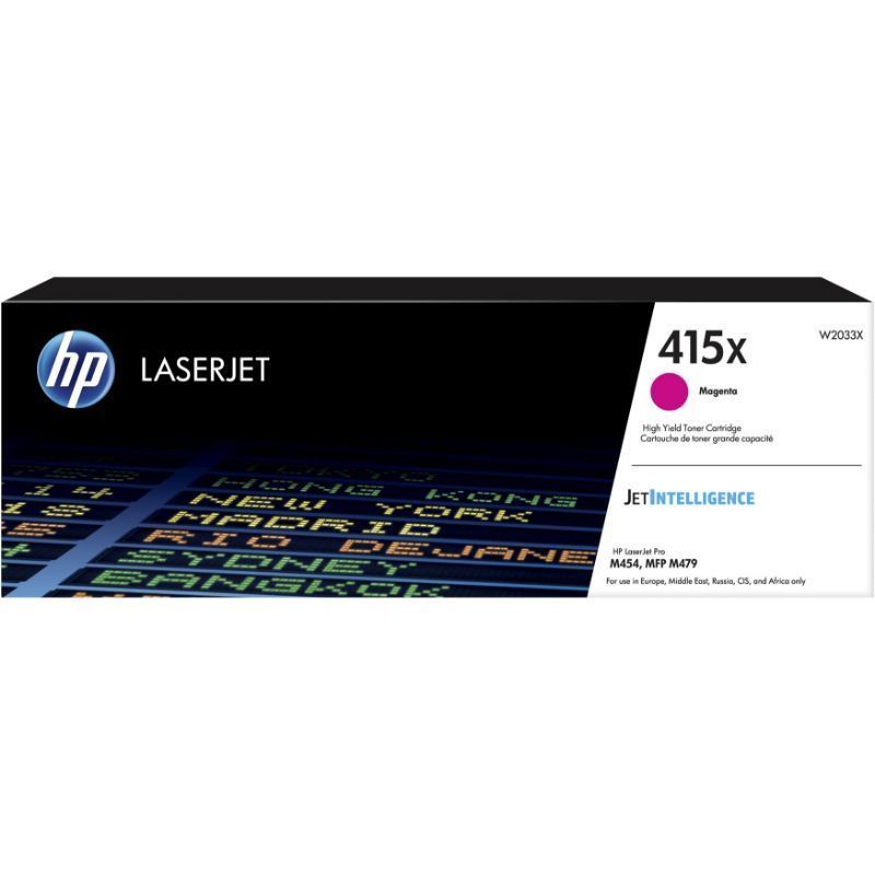 HP W2033X Magenta Cartucho de Toner Original - 415X HP W2033X Magenta Cartucho de Toner Original - 415X