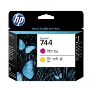 HP 744 Magenta/Amarillo Cabezal de Impresion Original