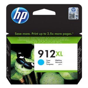 HP 912XL Cyan Cartucho de Tinta Original