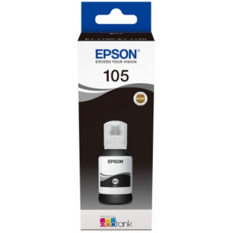 Epson 105 Negro - Botella de Tinta Pigmentada Original C13T00Q140 Epson 105 Negro - Botella de Tinta Pigmentada Original C13T00Q140