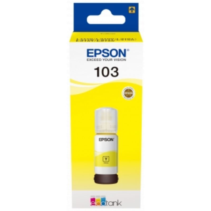 Epson 103 Amarillo - Botella de Tinta Original C13T00S44A10 Epson 103 Amarillo - Botella de Tinta Original C13T00S44A10