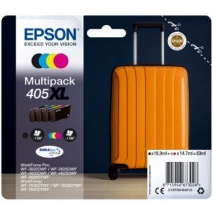 Epson 405XL Pack de 4 Cartuchos de Tinta Originales
